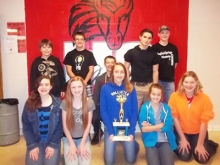 Hughes Springs’ junior high students competed at Pine Tree in a Math and Science meet.